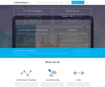Leadintelligence.co.uk(Leadintelligence) Screenshot