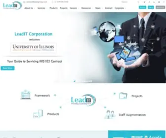 Leaditgroup.com(Lead IT) Screenshot