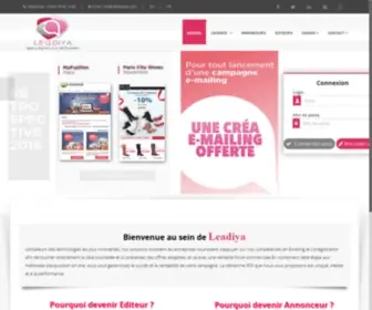 Leadiya.com(Leadiya) Screenshot