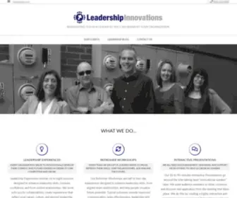 Leadkc.com(Reinventing you as a leader so you can reinvent your organization) Screenshot