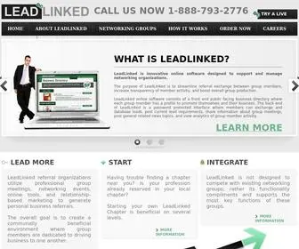 Leadlinked.com(Referral) Screenshot