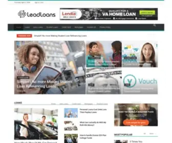 Leadloans.co.uk(LeadLoans, Get your money) Screenshot