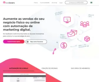 Leadlovers.com(Plataforma de Marketing Digital e Vendas) Screenshot
