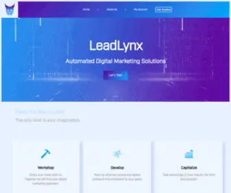 Leadlynx.tech(The best digital marketing tool in the world) Screenshot