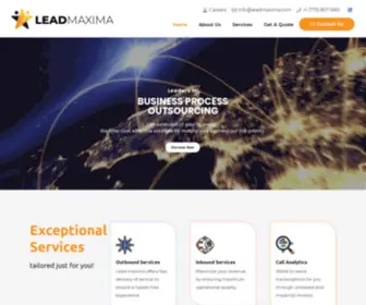 Leadmaxima.com(Your Best Business Solutions) Screenshot