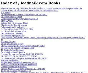 Leadnaik.com(Books) Screenshot