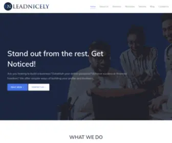 Leadnicely.com(Lead Nicely) Screenshot