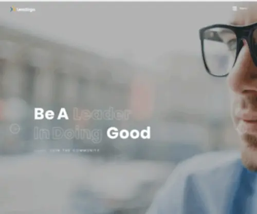 Leadogo.io(Leadogo Leaders in doing good) Screenshot