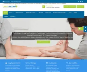 Leadphysio.com(Leadphysio) Screenshot