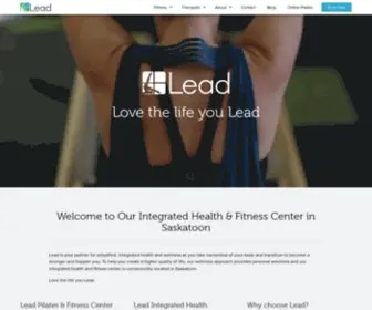 Leadpilates.com(Fitness Center) Screenshot