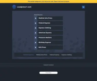 Leadpress1.com(Leadpress1) Screenshot