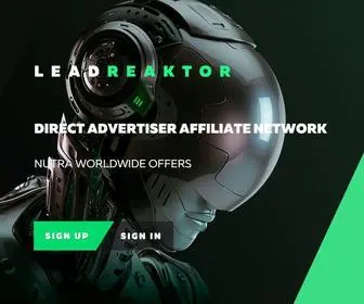 Leadreaktor.com(Leadreaktor) Screenshot