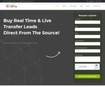 Leads-Junction.com(Real Time & Live Transfer Leads Company) Screenshot