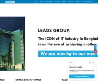 Leads.com.bd(LEADS Corporation Limited) Screenshot