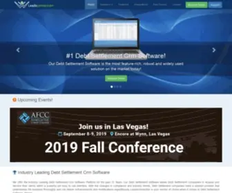 Leadsconnection.com(Debt Settlement Software) Screenshot