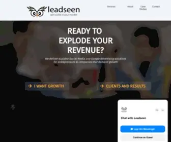 Leadseen.com(Internet Marketing That Works) Screenshot