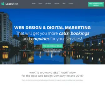 Leadsfest.ie(WEB DESIGN & DIGITAL MARKETING) Screenshot