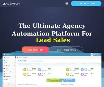 Leadsimplify.com(Lead Simplify) Screenshot