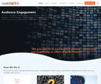 Leadsinfra.com(Drive Your Sales Pipeline with High) Screenshot