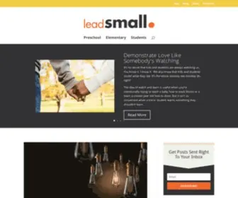 Leadsmall.org(Orange Leaders) Screenshot