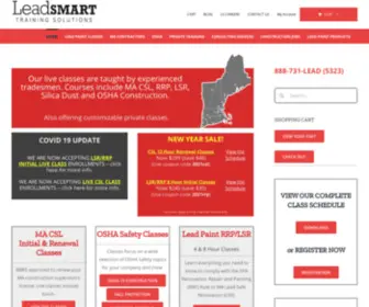 Leadsmarttraining.com(LeadSMART Training Solutions) Screenshot