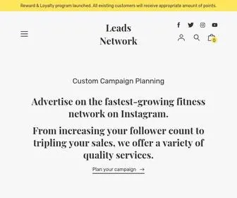 Leadsnetwork.io(Leads Network) Screenshot