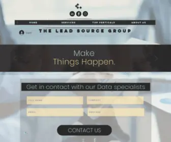 Leadsourcegroup.com(Lead Source Group) Screenshot
