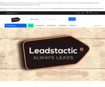 Leadstactic.com(A Complete Digital Marketing Store) Screenshot