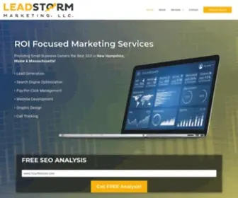 Leadstormmktg.com(SEO Company) Screenshot