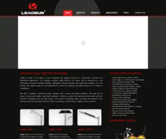 Leadsunpower.com(Leadsun Power) Screenshot