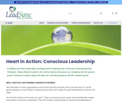 Leadsyncnow.com(Clarity and Coherence) Screenshot