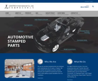 Leadtech-INTL.com.tw(LEADTECH International Co) Screenshot