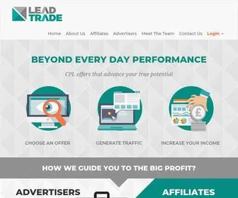 Leadtrade.co.uk(Lead Trade) Screenshot