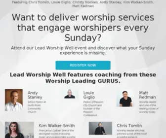 Leadworshipwell.com(Free Online Event) Screenshot