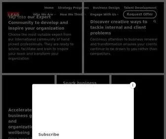 Leadx3M.com(Advancing leadership) Screenshot