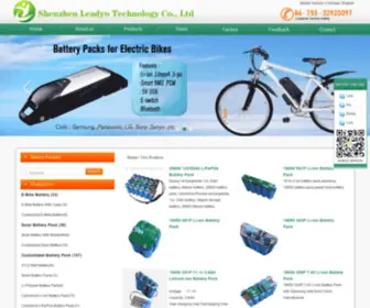 Leadyo-Battery.com(Leadyo Battery) Screenshot