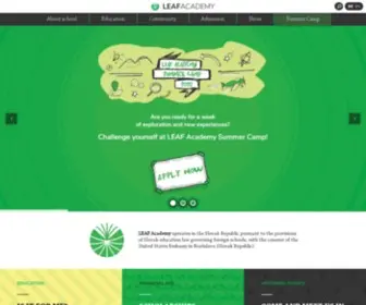 Leafacademy.eu(LEAF Academy) Screenshot