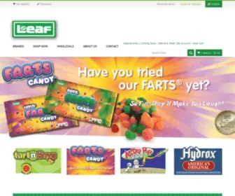 Leafbrands.com(Leaf Brands) Screenshot