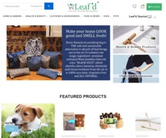 Leafd.com(Shop for eco friendly products) Screenshot