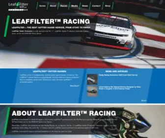 Leaffilterracing.com(LeafFilter Racing) Screenshot