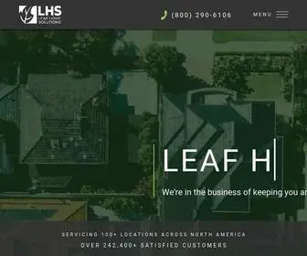 Leafhomesolutions.com(Leaf Home) Screenshot