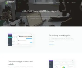 Leafletsoft.com(Müteahhitbul) Screenshot