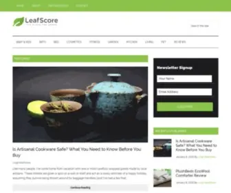 Leafscore.com(LeafScore) Screenshot