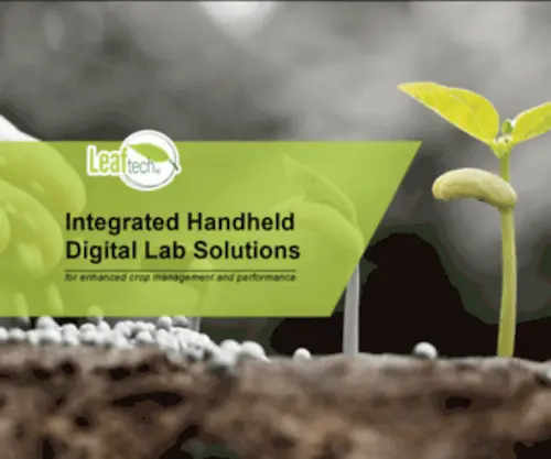 Leaftechag.com(Leaf Tech Ag) Screenshot