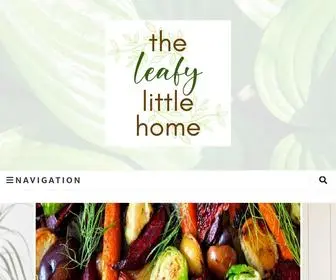 Leafylittlehome.com(The Leafy Little Home) Screenshot