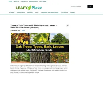Leafyplace.com(Leafy Place) Screenshot