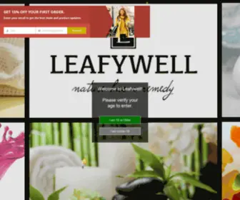 Leafywell.com(CBG & CBD Full Spectrum) Screenshot