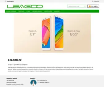 Leagoo.cz(Leagoo) Screenshot