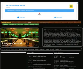 League-Central.com(League Central) Screenshot