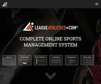 Leagueathletics.com(Sports Websites) Screenshot